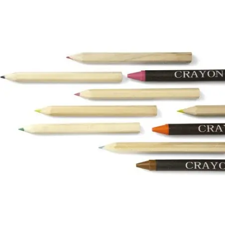 Set de 6 Crayons Selena - Couleurs Vibrantes