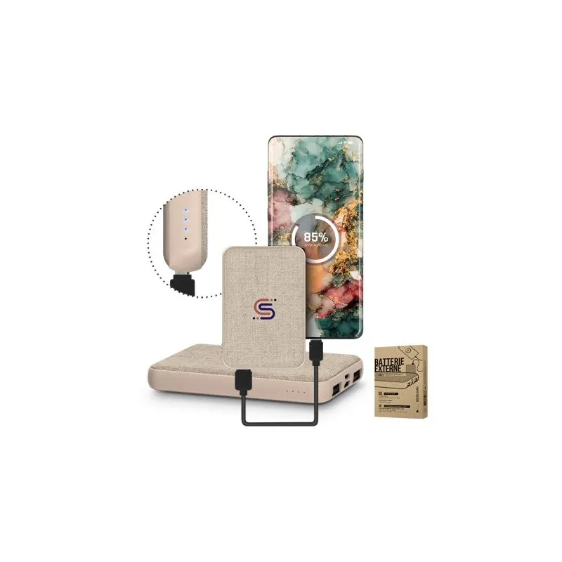 Batterie Externe 5000 mAh Écologique