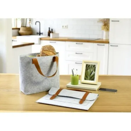 Sacoche en feutre rPET Amelia - Élégance Écologique