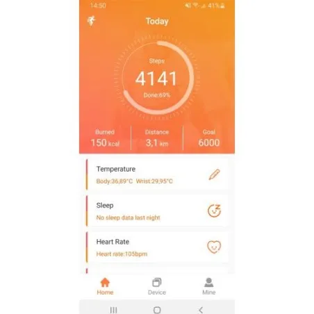 Montre Connectée Dominic - Votre Compagnon de Santé