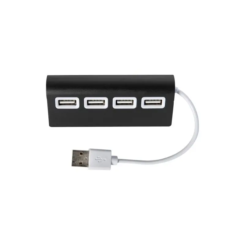 Hub Aluminium 4 Ports USB Leo - Accessoire Pratique