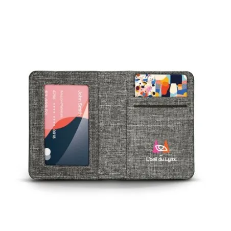 Porte Carte de Crédit avec Stop RFID