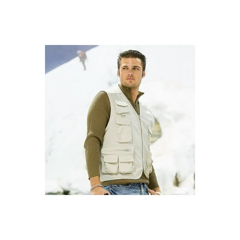 Gilet Reporter Soviet : Pratique et Élégant