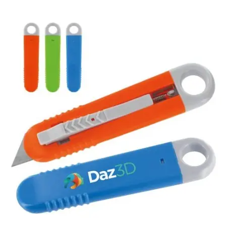 Cutter Plastique à Lame Autoretractable