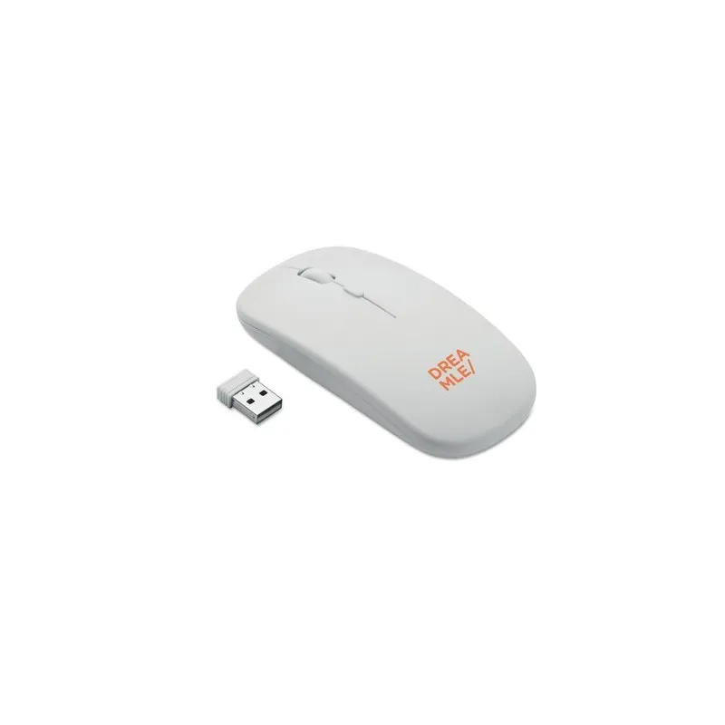 Souris sans fil rechargeable CURVY C - Écologique et Pratique