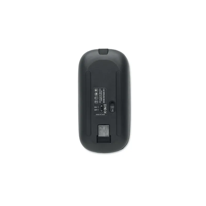 Souris sans fil rechargeable CURVY C - Écologique et Pratique
