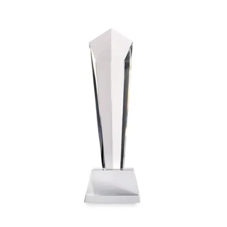Trophée en cristal DIAWARD - Élégance et Prestige Personnalisé