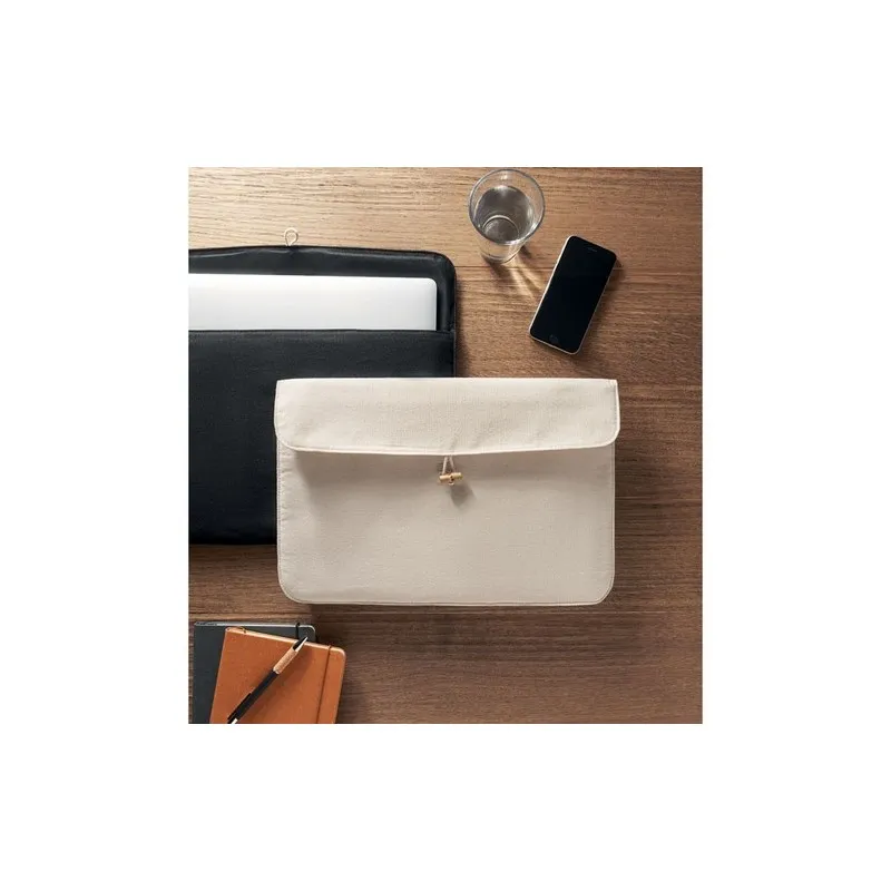 Pochette 15 pouces en coton COTIN - Élégance et Protection