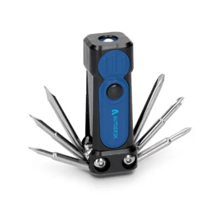 Outil Multifonction - Tournevis 6 Têtes + Torche Personnalisé