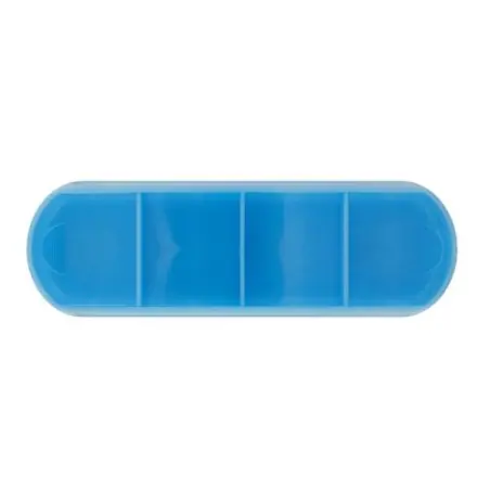 Pilulier Journalier Pratique avec Couvercle Coulissant