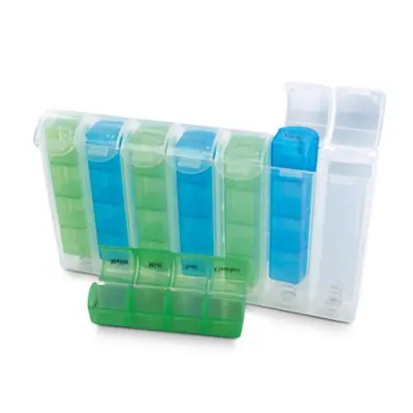 Pilulier Hebdomadaire à Ressort Pratique