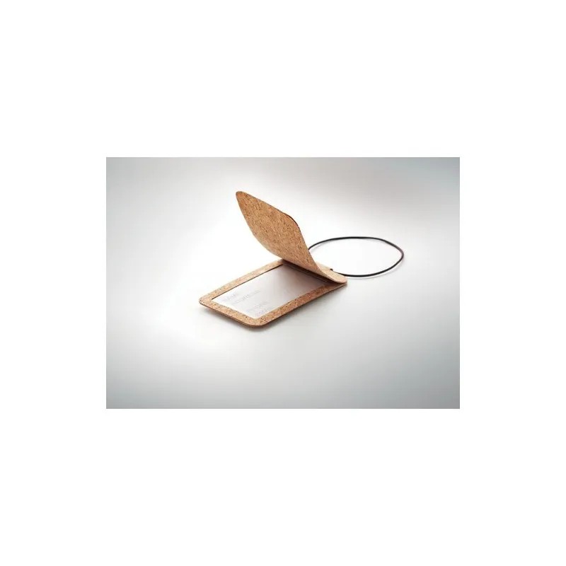 Étiquette à Bagage en Liège OVALIS - Élégance Naturelle