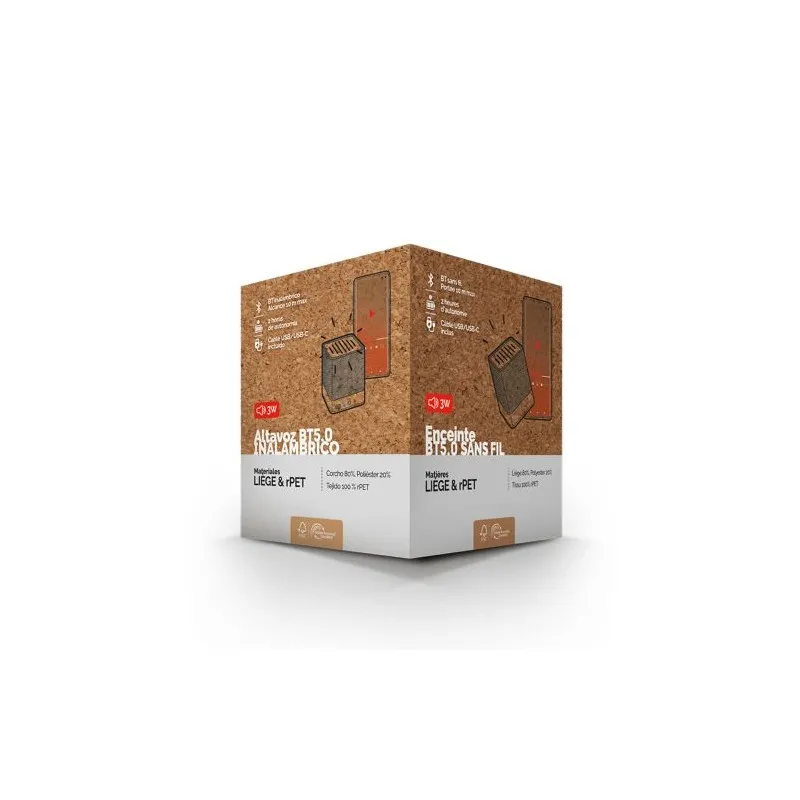 Enceinte Haut-Parleur BT Écologique en Liège