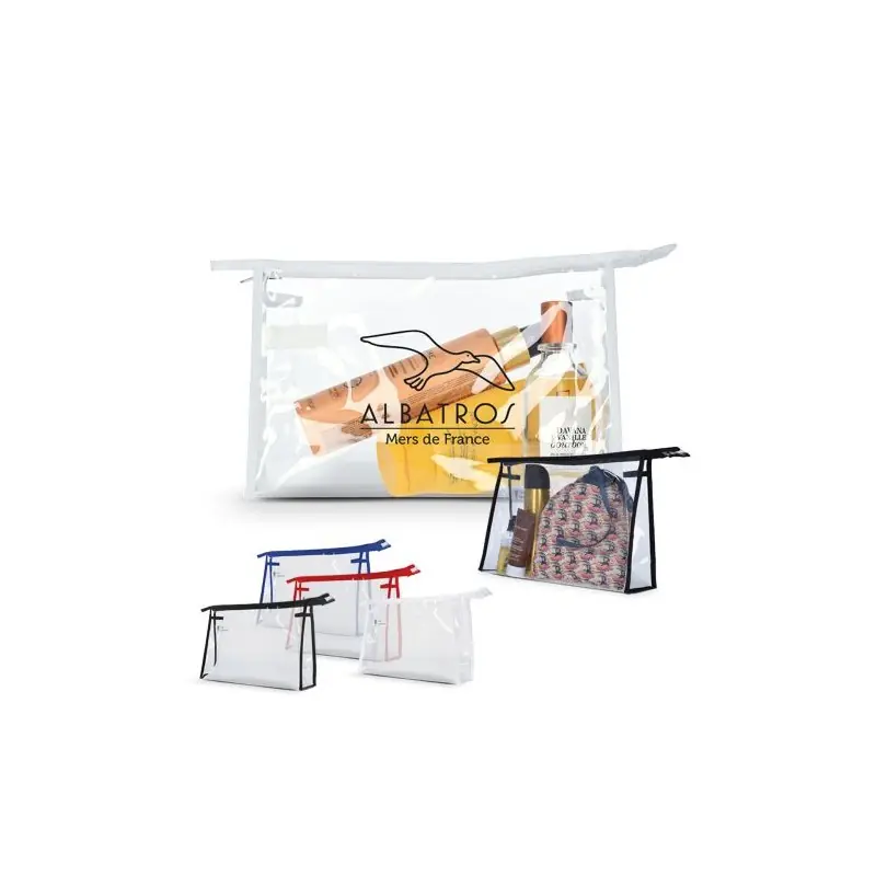 Trousse de Toilette Transparente