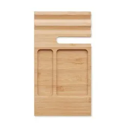 Organiseur en Bambou TREVIS - Élégance et Praticité 2