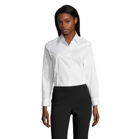 Chemise Femme Stretch EDEN - Élégance & Confort