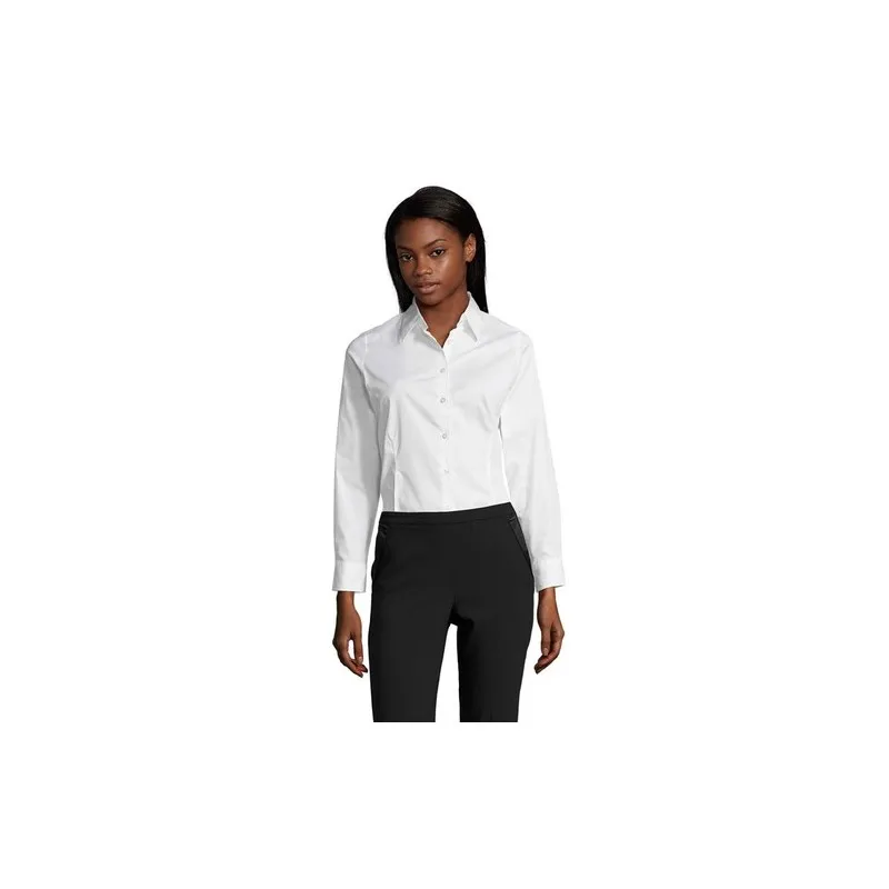 Chemise Femme Stretch EDEN - Élégance & Confort