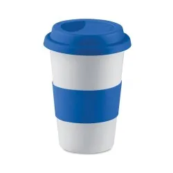 Mug céramique TRIBECA avec couvercle silicone Personnalisé 2