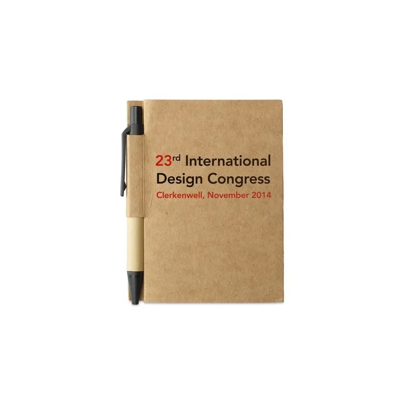 Bloc-notes avec Mini-Stylo CARTOPAD - Écologique et Pratique