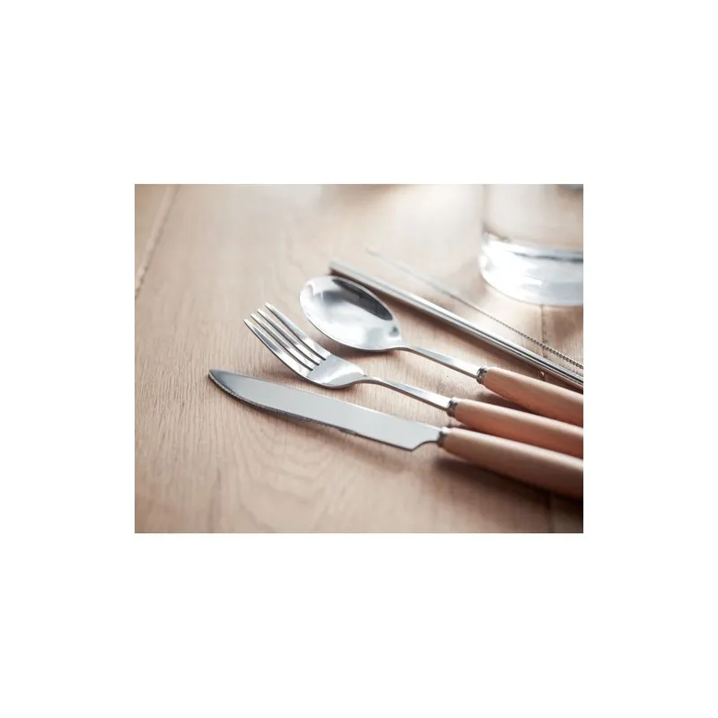 Couverts en Acier Inoxydable CUSTA SET - Écologique et Pratique
