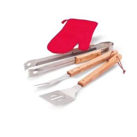 Tablier BBQ DONAU EAST avec gant et outils