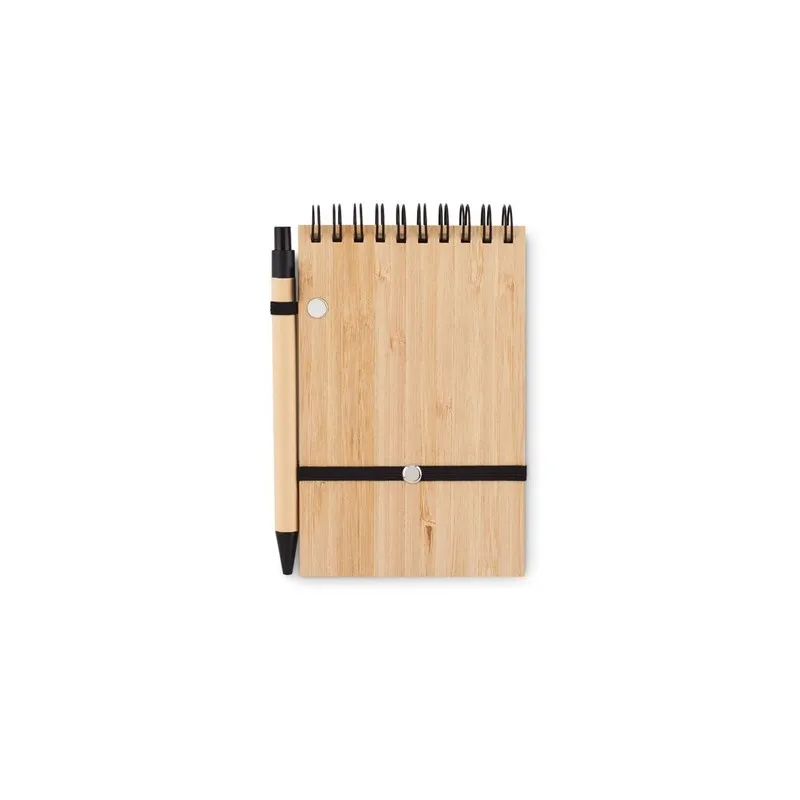 Set de Bloc-Notes A6 en Bambou Écologique
