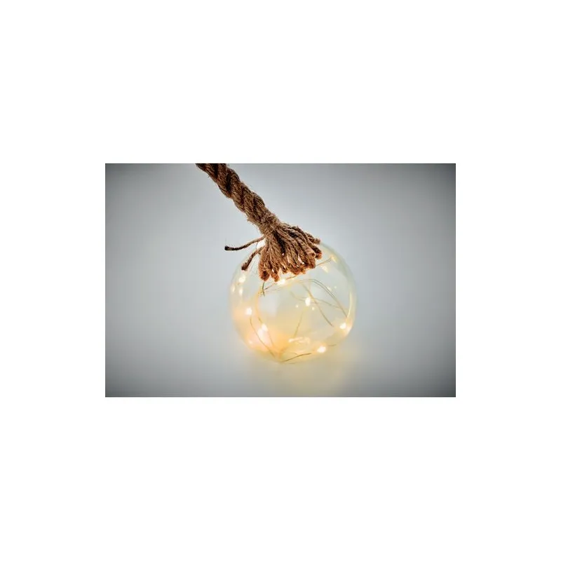 Boule en verre LED BAUBLI - Éclairez vos fêtes !