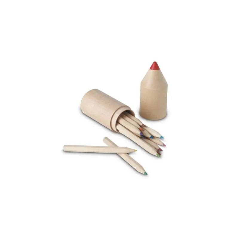 Set de 12 Crayons COLORET - Couleurs Vibrantes