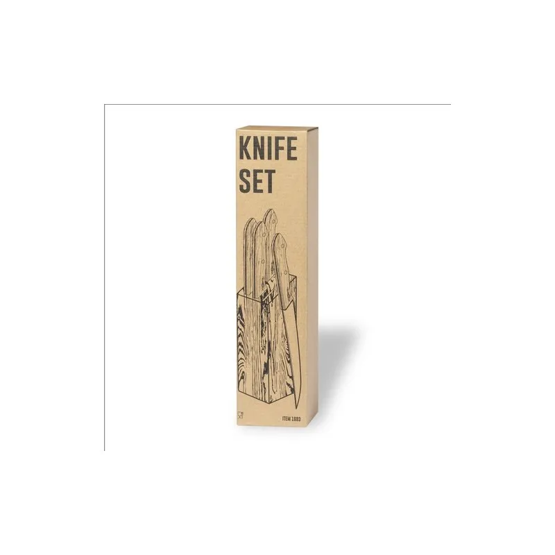 Set Couteaux Wheeler en Acacia – Élégance et Praticité