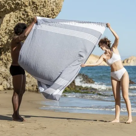 Natte de Plage Simbar : Confort XXL et Élégance