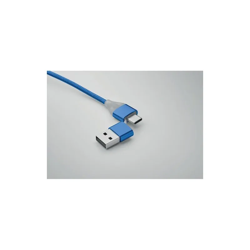 Câble de Charge 4 en 1 Type C BLUE