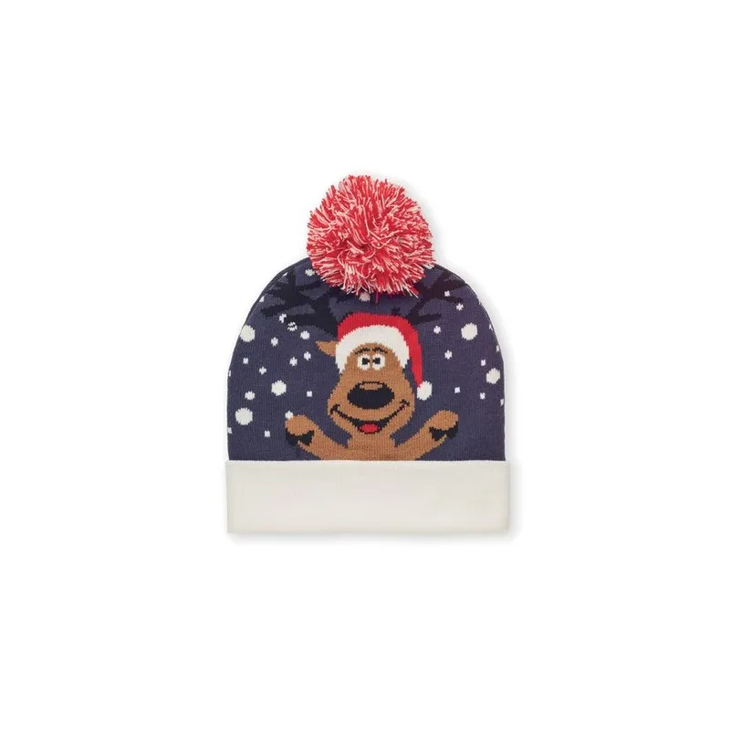 Bonnet à Pompon Tricoté SHIMAS HAT