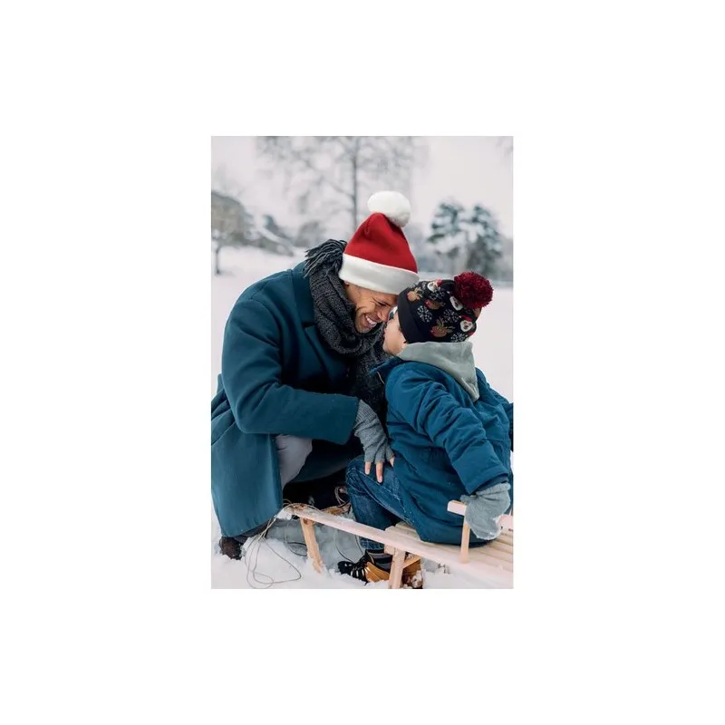 Bonnet à Pompon Tricoté SHIMAS HAT