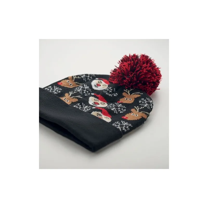 Bonnet à Pompon Tricoté SHIMAS HAT