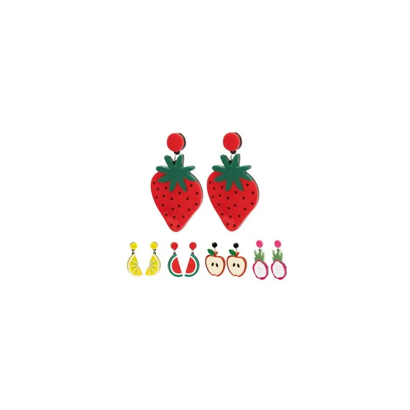 Boucles d'Oreille Kely - Originalité Fruitée