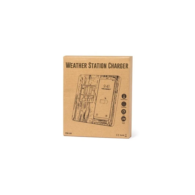 Station Météo Chargeur Fiory - Élégance et Praticité