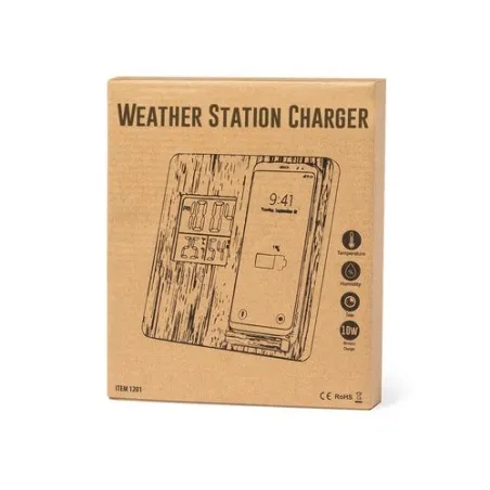 Station Météo Chargeur Fiory - Élégance et Praticité