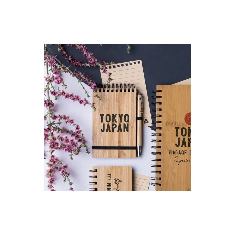 Cahier Tumiz en Bambou - Élégance Écologique