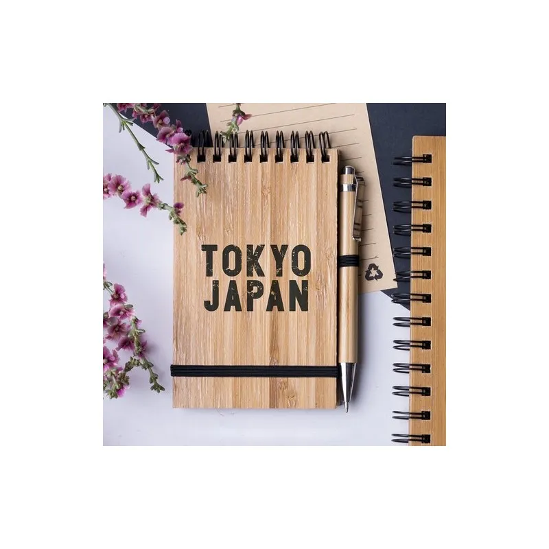 Cahier Tumiz en Bambou - Élégance Écologique