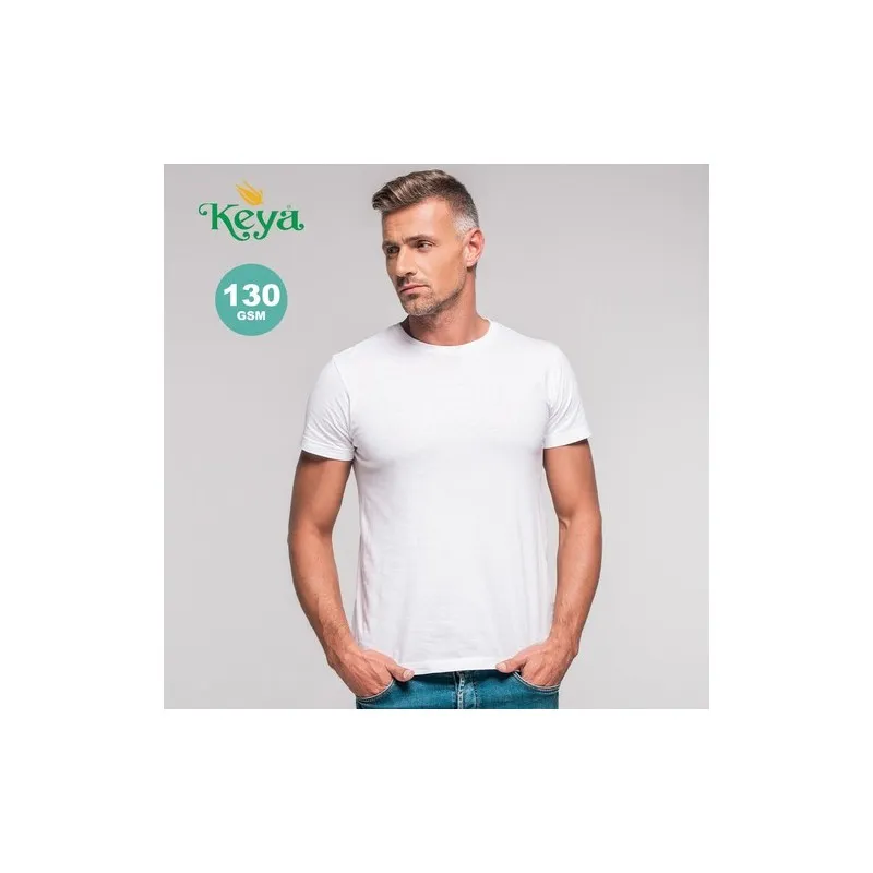 T-Shirt Adulte Blanc Keya MC130 - Confort et Style