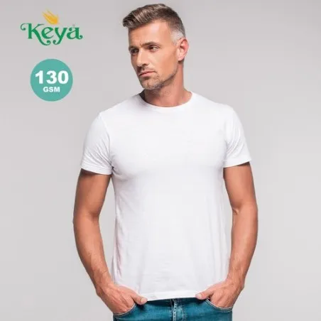 T-Shirt Adulte Blanc Keya MC130 - Confort et Style