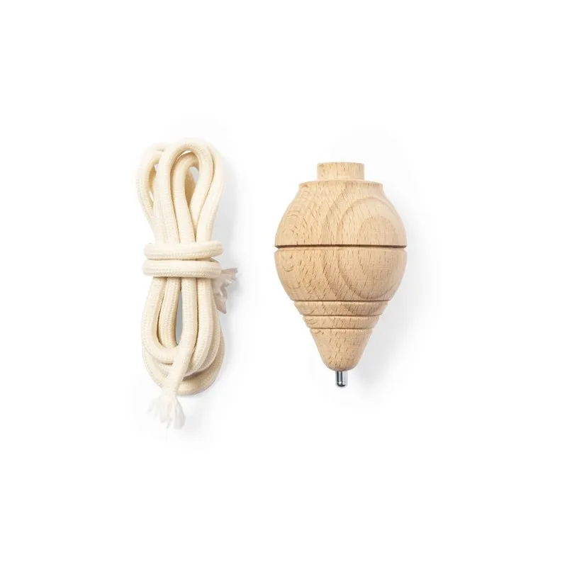 Toupie Gupy en Bois Massif - Jeu Traditionnel