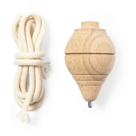 Toupie Gupy en Bois Massif - Jeu Traditionnel