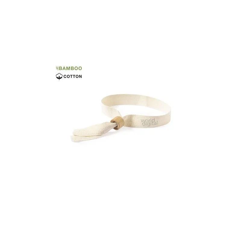 Bracelet Bosgo en Coton Naturel - Personnalisable