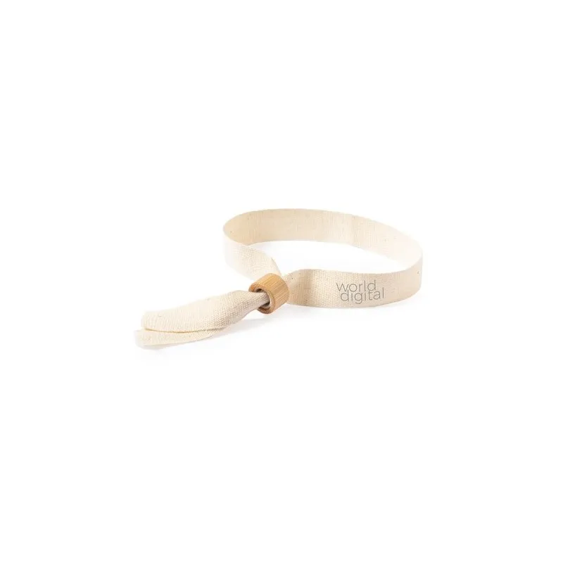 Bracelet Bosgo en Coton Naturel - Personnalisable