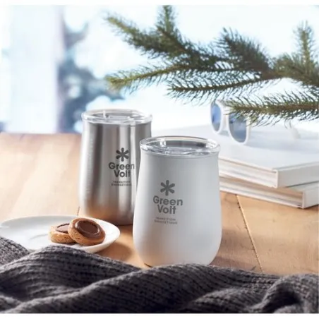 Gobelet en inox recyclé URSA - Écologique et pratique Personnalisé