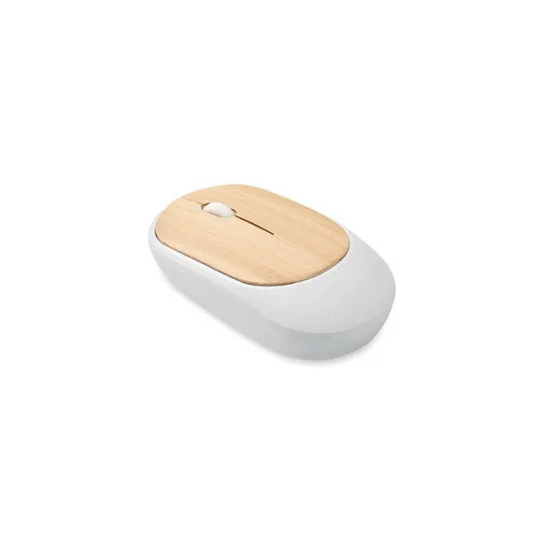 Souris sans fil en bambou CURVY BAM