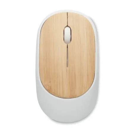 Souris sans fil en bambou CURVY BAM
