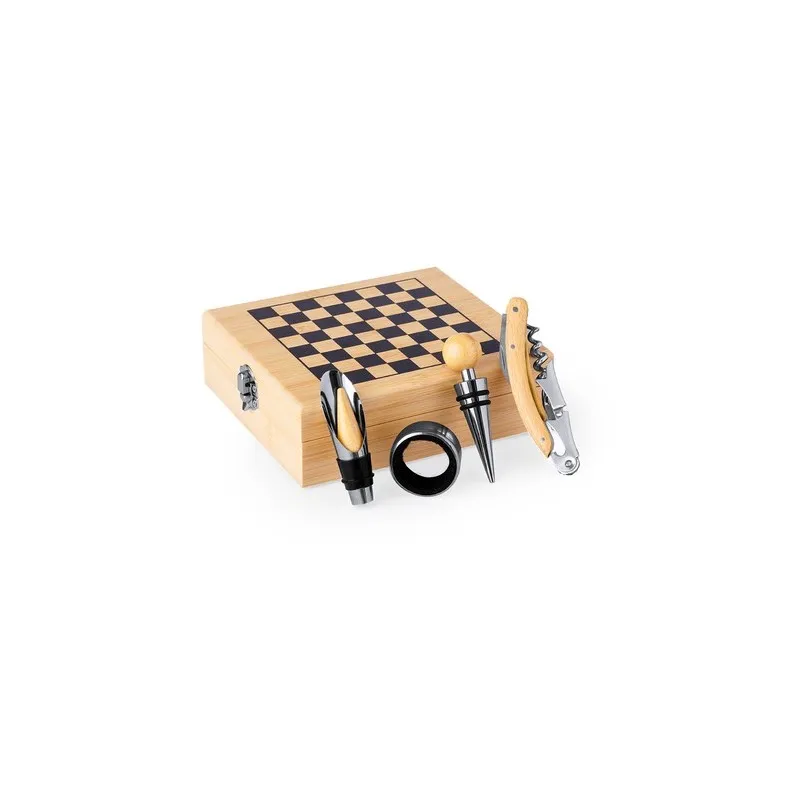 Set Vin Paluk : L'alliance parfaite du vin et des échecs