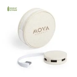 Port USB Brunox : Hub Eco-Friendly 4 Ports 2